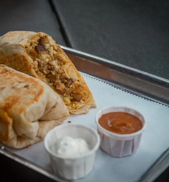 Big breakfast burrito