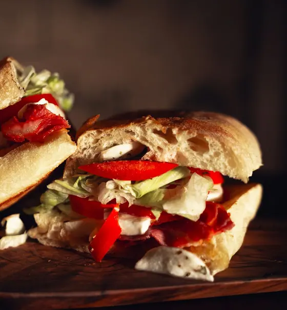 BLT ciabatta