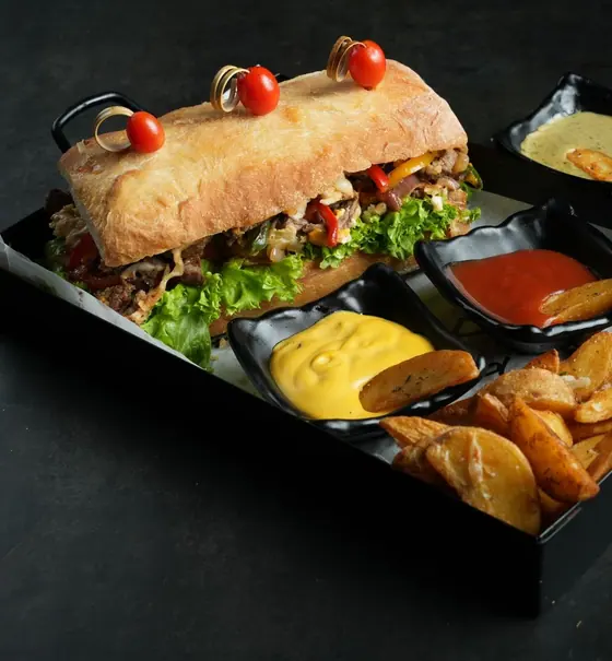 Steak ciabatta